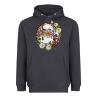 Smoke baseball with patterns Heavyweight Hoodie - texasbilliewilder