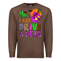 Chestnut yes i can drive a stick Premium Sweatshirt - Zillion Design Studio
