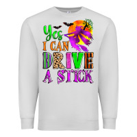 Dove Grey yes i can drive a stick Premium Sweatshirt - Zillion Design Studio
