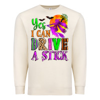 Sandshell yes i can drive a stick Premium Sweatshirt - Zillion Design Studio