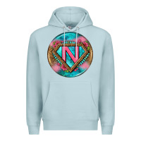Blue Mist nurse round earrings 4 Premium Hoodie - BundleAndBundleShop