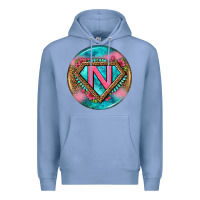 Colony Blue nurse round earrings 4 Premium Hoodie - BundleAndBundleShop
