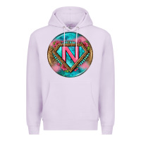 Lilac nurse round earrings 4 Premium Hoodie - BundleAndBundleShop