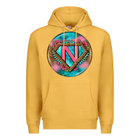 Mustard nurse round earrings 4 Premium Hoodie - BundleAndBundleShop