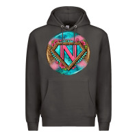 Smoke nurse round earrings 4 Premium Hoodie - BundleAndBundleShop
