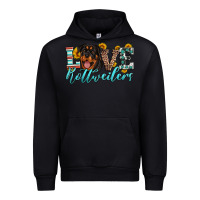 Black love rottweilers Urban Hoodie - Artiststas
