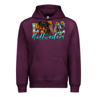 Mauve Wine love rottweilers Urban Hoodie - Artiststas
