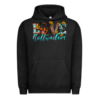Pigment Black love rottweilers Urban Hoodie - Artiststas