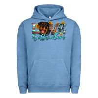 Pigment Pebble Blue love rottweilers Urban Hoodie - Artiststas