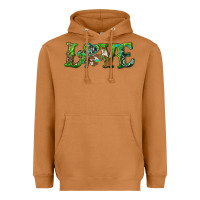 Meerkat love with shamrock Heavyweight Hoodie - RanaPortraitStore