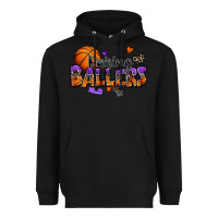Black raising ballers basketball Heavyweight Hoodie - Zillion Design Studio