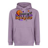 Lavender raising ballers basketball Heavyweight Hoodie - Zillion Design Studio