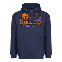 Navy raising ballers basketball Heavyweight Hoodie - Zillion Design Studio