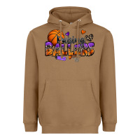 Toasted Coconut raising ballers basketball Heavyweight Hoodie - Zillion Design Studio