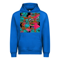 Cobalt western rodeo seamless Urban Hoodie - Artiststas