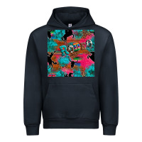 Navy western rodeo seamless Urban Hoodie - Artiststas
