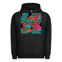 Pigment Black western rodeo seamless Urban Hoodie - Artiststas