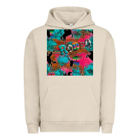 Pigment French Oak western rodeo seamless Urban Hoodie - Artiststas