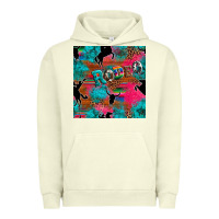 Pigment Pistachio western rodeo seamless Urban Hoodie - Artiststas