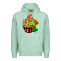 Seafoam christmas cookie cupcake Premium Hoodie - AdoDesignShop