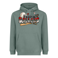 Sage raising ballers baseball Heavyweight Hoodie - Zillion Design Studio