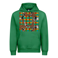 Emerald western autism seamless pattern Urban Hoodie - Artiststas