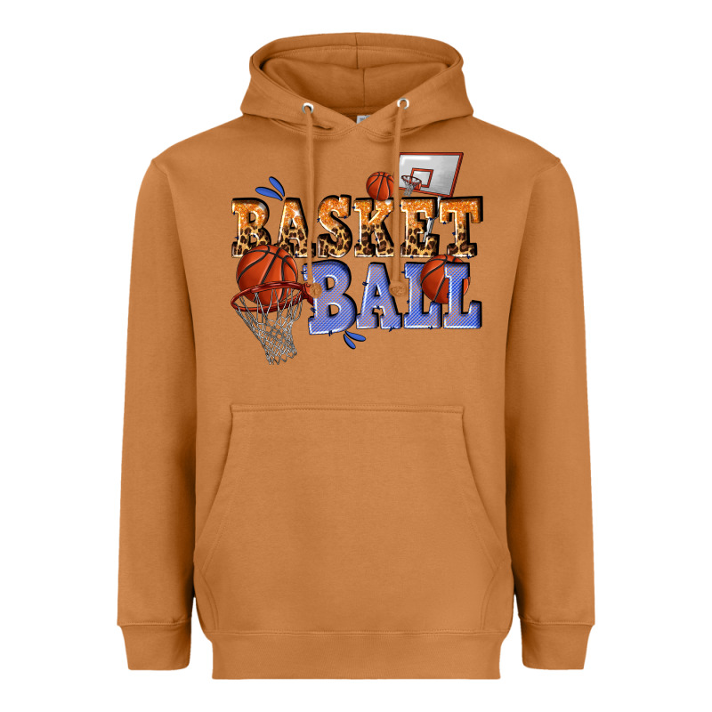 Basketball Heavyweight Hoodie by texasbilliewilder | Teevron