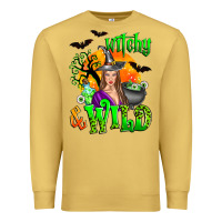 Antique Gold witchy and wild Premium Sweatshirt - Zillion Design Studio
