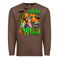 Chestnut witchy and wild Premium Sweatshirt - Zillion Design Studio