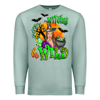 Seafoam witchy and wild Premium Sweatshirt - Zillion Design Studio