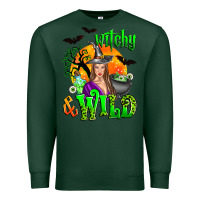 Sports Green witchy and wild Premium Sweatshirt - Zillion Design Studio