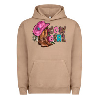Pigment Burro valentine day boots hat and roses Urban Hoodie - AdoDesignShop