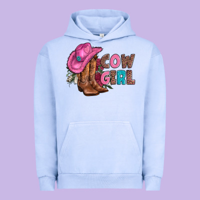 Valentine Day Boots Hat And Roses Urban Hoodie Designed By Adodesignshop