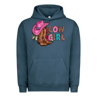 Pigment Midnight Navy valentine day boots hat and roses Urban Hoodie - AdoDesignShop