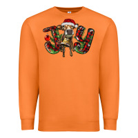 Carrot christmas joy with heifer Premium Sweatshirt - RanaPortraitStore