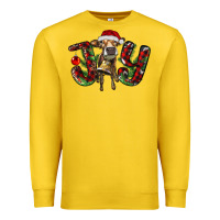 Lemon christmas joy with heifer Premium Sweatshirt - RanaPortraitStore
