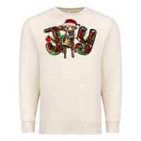 Sandshell christmas joy with heifer Premium Sweatshirt - RanaPortraitStore