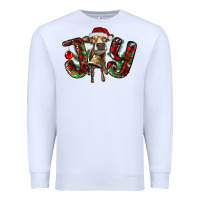 White christmas joy with heifer Premium Sweatshirt - RanaPortraitStore