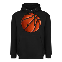Black basketball Heavyweight Hoodie - texasbilliewilder