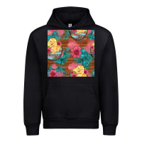 Black hatched egg easter chicks seamless pattern Urban Hoodie - Artiststas