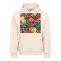 Sandshell hatched egg easter chicks seamless pattern Urban Hoodie - Artiststas