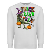 Dove Grey trick rawr treat Premium Sweatshirt - Zillion Design Studio