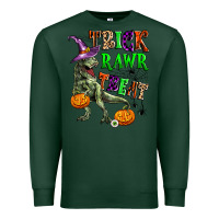 Sports Green trick rawr treat Premium Sweatshirt - Zillion Design Studio