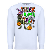 White trick rawr treat Premium Sweatshirt - Zillion Design Studio