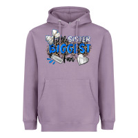 Lavender little sister biggest fan volleyball Heavyweight Hoodie - Zillion Design Studio