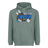 Sage little sister biggest fan volleyball Heavyweight Hoodie - Zillion Design Studio