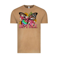 Vintage Camel be free with butterfly and cactus flowers Vintage Tee - Artiststas