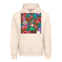 Sandshell floral easter gnomes seamless pattern Urban Hoodie - Artiststas
