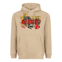 Mushroom little sister biggest fan softball Heavyweight Hoodie - Zillion Design Studio
