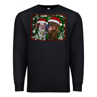 Black christmas heifers Premium Sweatshirt - RanaPortraitStore